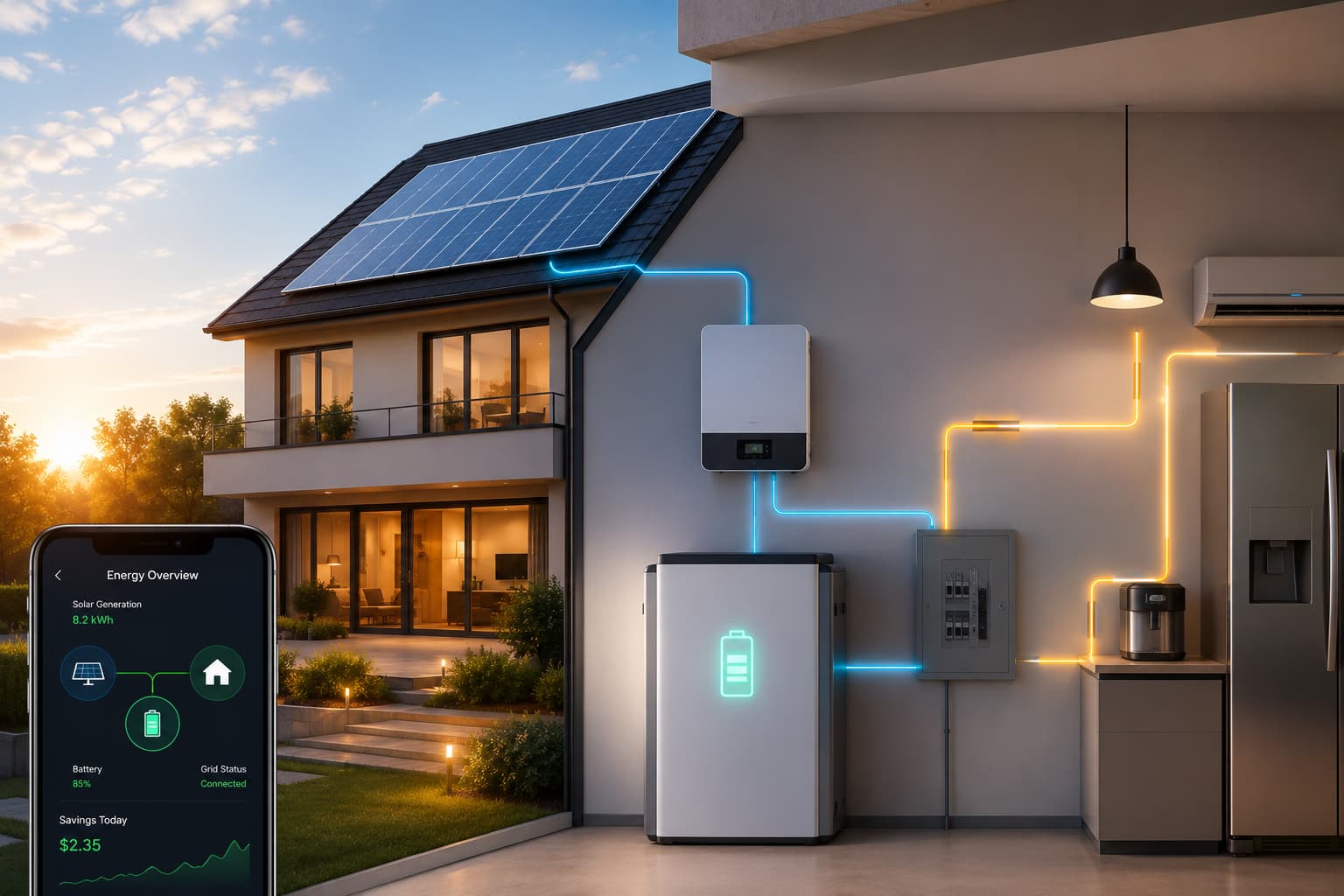 Solar Energy Battery Storage
